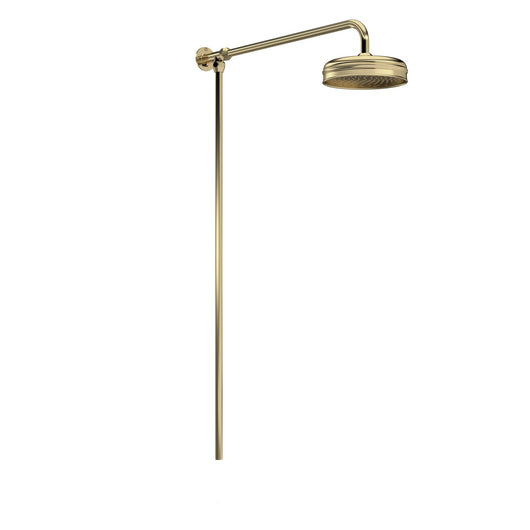  Hudson Reed Rigid Riser Kit - Brushed Brass - welovecouk