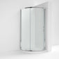 Nuie Pacific 860mm Single Entry Quadrant - Polished Chrome - AQSE1H3