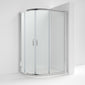 Nuie Pacific 900 x 760mm Offset Quadrant - Polished Chrome