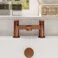 Nuie Arvan Deck Mounted Bath Filler - Brushed Bronze - welovecouk