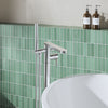  Nuie Arvan  Freestanding Bath Shower Mixer - Chrome - welovecouk