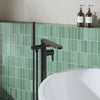  Nuie Arvan Freestanding Bath Shower Mixer - Matt Black - welovecouk