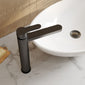 Nuie Arvan High-Rise Mono Basin Mixer (No Waste) - Matt Black - welovecouk