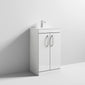 Athena 500mm Floor Standing Vanity With Basin 2 - welovecouk
