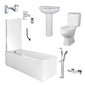 Alpha Complete Shower Bathroom Suite - 1700mm