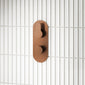 Nuie  Arvan Twin Thermostatic Concealed Shower Valve - Brushed Bronze - welovecouk