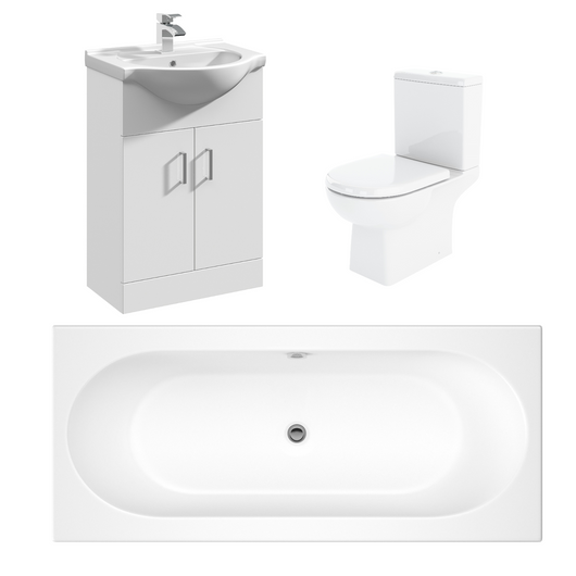  Asselby Vanity Foundation Straight Double Ended Bath Suites 1800 x 800