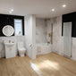 Ava Vanity 1700mm P Shape Shower Bathroom Suite - welovecouk