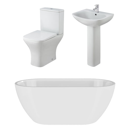  Ava Freestanding Ashford Double  Ended Bath Suites - 1700 x 750