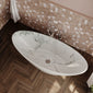 BC Designs Kurv Freestanding Bath 1890 x 900 (No Waste) - Marble