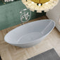 BC Designs Kurv Freestanding Bath 1890 x 900 (No Waste) - Powder Grey
