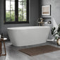 BC Designs Vive Freestanding Bath 1610 x 750 (No Waste) - Industrial Grey