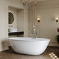 BC Designs Omnia Freestanding Bath 1615 x 760 (No Waste) - Matt White