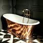 BC Designs 1800mm Boat Bath Copper Outer Acrylic Inner