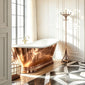 BC Designs 1800mm Boat Bath Copper Outer Acrylic Inner