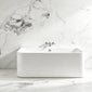 Mur Back to Wall Freestanding Bath - 1720 x 740mm - welovecouk