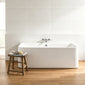 Mur Back to Wall Freestanding Bath - 1720 x 740mm - welovecouk