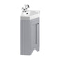 Bayswater Traditional Corner Basin Unit - Plummett Grey