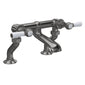 Hudson Reed White Topaz With Lever Deck Mounted Bath Filler - Brushed Pewter - welovecouk