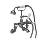 Hudson Reed White Topaz With Lever Wall Mounted Bath Shower Mixer - Brushed Pewter - welovecouk