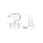 Hudson Reed White Topaz With Lever Wall Mounted Bath Shower Mixer - Brushed Pewter - welovecouk