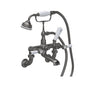 Hudson Reed White Topaz With Lever Wall Mounted Bath Shower Mixer - Brushed Pewter - welovecouk