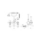 Hudson Reed White Topaz With Crosshead Wall Mounted Bath Shower Mixer - Brushed Pewter - Hexagonal Collar - welovecouk