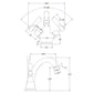 Hudson Reed White Topaz With Lever Mono Basin Mixer - Brushed Pewter - welovecouk