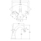 Hudson Reed White Topaz With Crosshead Mono Basin Mixer - Brushed Pewter - BC705DX - welovecouk