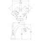 Hudson Reed White Topaz With Lever Mono Basin Mixer - Brushed Pewter - welovecouk