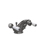 Hudson Reed White Topaz With Lever Bidet Tap - Brushed Pewter - welovecouk