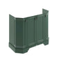 BC Designs Victrion 4-Door Angled Vanity Unit 1000mm Wide - Forest Green - welovecouk
