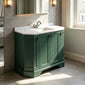 BC Designs Victrion 1000mm 4-Door Angled Vanity Unit with Basin - Earl Grey