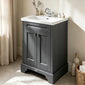 BC Designs Victrion 600mm 2-Door Vanity Unit with Basin - Earl Grey