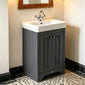BC Designs Victrion 640mm 2-Door Vanity Unit with Basin - Forest Green