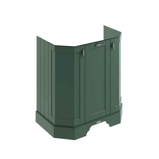  BC Designs Victrion 3-Door Angled Vanity Unit 750mm Wide - Forest Green - welovecouk