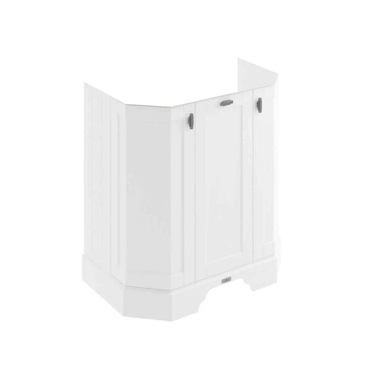  BC Designs Victrion 3-Door Angled Vanity Unit 750mm Wide - Nimbus White - welovecouk