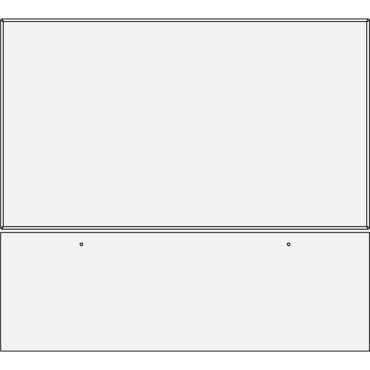  LECICO Mdf Bath Panels - 750 - Gloss White - welovecouk