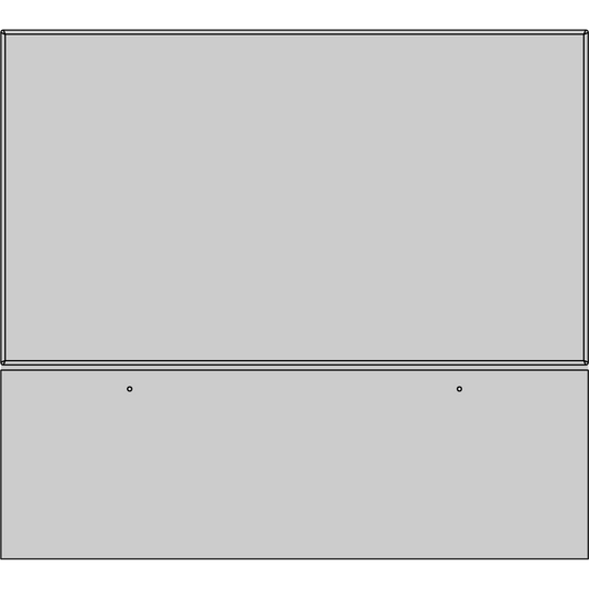  LECICO Mdf Bath Panels - 750 - Matt Light Grey - welovecouk