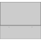 LECICO Mdf Bath Panels - 750 - Matt Light Grey - welovecouk