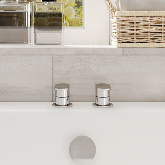  Nuie Binsey  3/4" Side Valves - Chrome - welovecouk