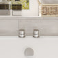 Nuie Binsey  3/4" Side Valves - Chrome - welovecouk