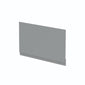 Nuie Waterproof Bath End Panel - Matt Grey 900mm - welovecouk