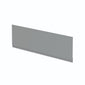 Nuie Waterproof Bath Front Panel - Matt Grey 1700mm - welovecouk
