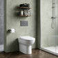 Nuie Lawton Comfort Height Back to Wall Pan - White