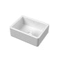 Fireclay White Single Bowl Traditional Thick Walled Butler Sink 795mm x 500mm x 220mm - welovecouk