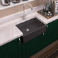 Nuie Fireclay Butler Sink 595 x 450 - Soft Black