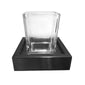 Tre Mercati DISC Wall Mounted Tumbler Glass Holder - Black