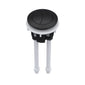 Black WC Push Button - 38mm