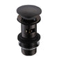 Tre Mercati Matt Black Modern Deck Mounted Mono Basin Mixer Tap